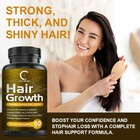 Anti Hair Loss Capsules Dht Blocker Fast Hair Growth Vitamins Pills   2 Pack   