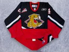 Prince George Cougars 2007-08 Trevor Bauer Whl Game-worn Black Reebok Jersey