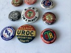 Vintage 12 Brotherhood Railroad Trainman Union Pinbacks Buttons 1920s -40s Brt