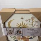 Bp Home 2pc Framed Embroidered Wall Art Set  Multicolor 11x14 Vertical