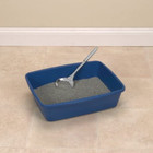 Pet Cat Litter Poop Scoop Kitty Box Clean Metal Scooper Stainless Steel Silver