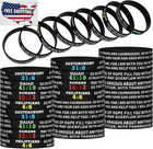 32 Pieces Bible Verses Bracelets Motivational Christian Rubber Bracelets Scriptu