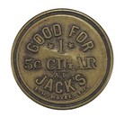 Unknown  san Fran   Trade Token  Good For 1 5   Cigar At Jacks  b 