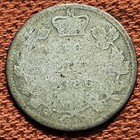 1886 Canada 10 Cents Victoria Silver Coin Ag g Km 3 Scarce Low Mintage Semi-key