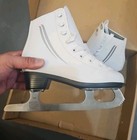 Lake Placid Cascade Girls Figure Ice Skates White Lp204g Youth Kids Size 2