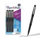 Paper Mate Flair Felt Pens Medium Point Black Ink 84344