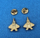 2 Vintage F-22 Raptor Lockheed Martin Boeing Usaf Fighter Jet Pins Or Tie Tack
