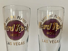New Hard Rock Hotel Las Vegas 10oz Tall Pilsner Save The Planet Glasses Lot-2