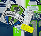 Starbucks Cards Set Of 5 Vintage  Cards - Seattle Seahawks  And Sounders    