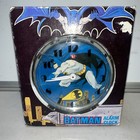 Batman Vintage Bat Signal Alarm Clock In Original Box 1989 Dc Comics Adam West