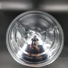 Forbes   Co Art Deco Footed Lidded Silver Plated Serving Dish C 1920-30s   Pyrex