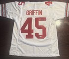 Ohio State  Archie Griffin  Signed Xl Custom Jersey   Mini Helmet 