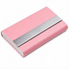 Slim Pu Leather Card Holder Wallet For Credit Id Business Cards Pocket Case