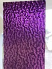 7x4 Antique Queen Anne Stained Glass Window Panel Piece Purple Textured Privacy