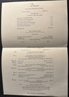 1951 Menu Santa Fe Dining Car Fred Harvey Service Taos Pueblo Scene