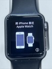 Apple Watch Series 7000 38mm Black Aluminum With Black Sport Band 1st Gen A1553