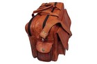  Leather Satchel School Military Vintage Style Handmade Messenger Laptop Bag Men