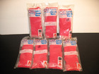 Columbia Minerva Latch Hook Yarn Geranium  3225 Lot Of 7 Packages