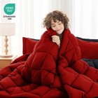 7 Pieces Queen Comforter Set  Reversible Bed In A Bag Queen Size  All Season    