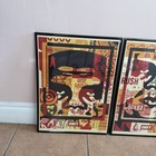 Shepard Fairey Obey Giant Icon Face Collage Art Poster Set Of 3 Signed 2017