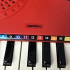 Bambino Classic Tones Electric Organ Toy Ev04 Synth Japan Tested Works Vtg