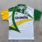 Vintage Umbro Celtic Glasgow Fc Jersey Large 1994 95 Football Soccer Shirt Rare