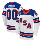 Team Usa Hockey Custom Name Premium Olympic Jersey - Nwt - Color size Options