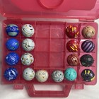 Bakugan Battle Brawlers Misc Lot 18 Figures 22 Cards Rulebook Official Red Case