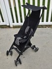 Gb Pockit Lightweight Black Folding All Terrain Infant Stroller Airplane Or Car