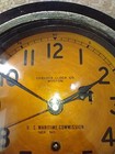 Wwii Chelsea Maritime Commission Bakelite Deck Clock