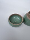 Korean Goryeo Celadon Vase Vintage Ceramic Blue Green 8 5cm Boxed