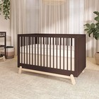 Dream On Me Hygge 5 In 1 Convertible Baby Crib Chocolate