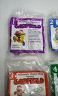 Vintage New 1988 Mcdonald s Garfield Happy Meal Toys Complete Set Of 4 