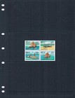  2 20 Scott Value - 1985 Palau Canoes Sailing Sailboats Pacific Mnh Nh Umm