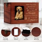  Pet Urns For Dog Or Cat Ashes  Wooden Pet Cremation Urns With Photo Frame