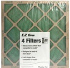 Aaf Flanders 14  X 20  X 1  Nested Glass Merv 1 Air Filter 4 Filters 