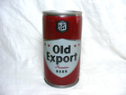 Vintage Steel Beer Can Old Export Premium Beer 12oz Pull Tab
