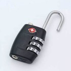 2pcs 3dial Tsa Security Locks Travel Luggage Combination Code Padlock Suitcase
