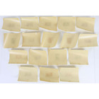 French Colonies Lot Of 17 Pads With Defects  Value    351