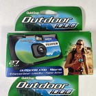 Fujifilm Outdoor 1000 Quicksnap Disposable Camera Nos Expired Lot Of 2