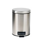Stainless Steel Ss 1 3 Gallon Metal Bathroom Trash Can With Removable Liner