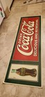 Originql Vintage Coca-cola Drink Sign - Delicious And Refreshing Display 37 x12 