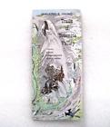 Vintage 1967 Trails Of Yosemite Valley Brochure Map-see Description
