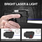 Solofish Tactical Flashlight Blue green Laser Sight Combo Rechargeable Picatinny