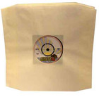 Pack Of 50 X 12  Inch Vinyl Record Album Lp White Paper Polylined Sleeves