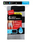 Hanes Men s Boxer Briefs 6-pack Tagless Underwear Stretch Comfort Flex Assorted
