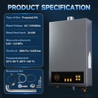 80 000 Btu 110v Propane lpg Gas Hot Water Heater Tankless Instant 24kw 3 6gpm Us