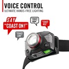 Coast Flx65r 700 Lumen Bilingual Voice Control Rechargeable Led Headlamp
