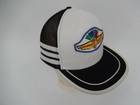 Vtg Indianapolis Motor Speedway Snapback Hat Cap 3 Stripe Trucker Indy 500 Race