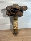 Maraca Shaker Made Of Bamboo   Chestnut Seeds Native Art Sacred Rattle Maracas